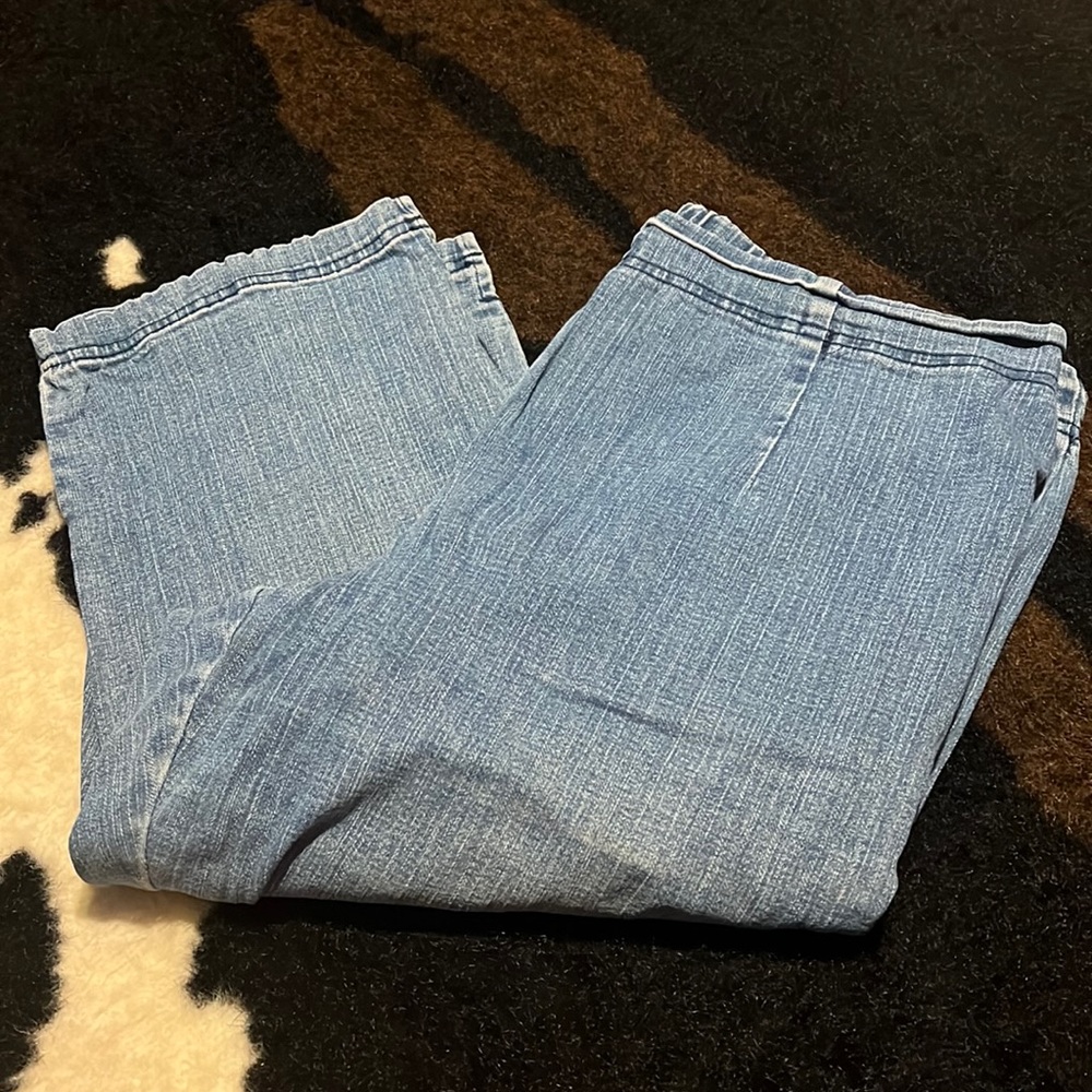 White stag blue jeans size 16